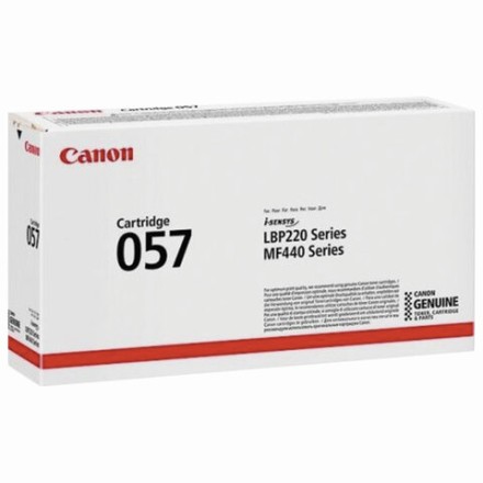 Картридж лазерный CANON (057) LBP228x/226dw/223dw/ MF449/446x/445dw/443dw, ресурс 3100 страниц, оригинальный, 3009C002 