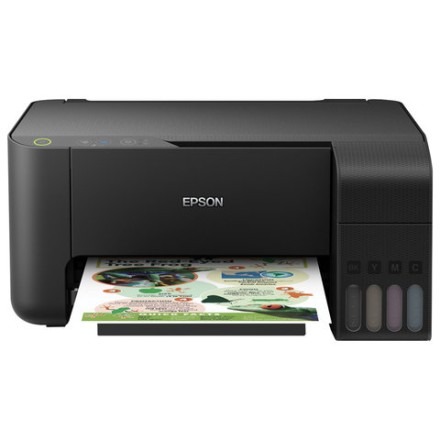 МФУ струйное EPSON L3110 "3 в 1", А4, 33 стр./мин, 5760x1440, c системой непрерывной подачи чернил, C11CG87405 