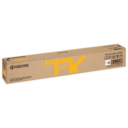 Тонер-картридж KYOCERA (TK-8115Y) M8124cidn/M8130cidn, желтый, ресурс 6000 стр., оригинальный, 1T02P3ANL0 