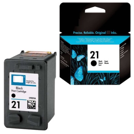 Картридж струйный HP (C9351AE) Deskjet 3920/3940/officeJet4315/4355, №21, черный, оригинальный 