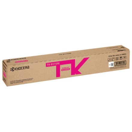 Тонер-картридж KYOCERA (TK-8115M) M8124cidn/M8130cidn, пурпурный, ресурс 6000 стр., оригинальный, 1T02P3BNL0 
