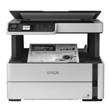 МФУ струйное монохромное EPSON M2140, "3 в 1", А4, 39 стр./мин, 1200х2400, ДУПЛЕКС, C11CG27405 