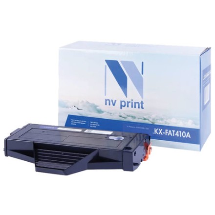 Картридж лазерный NV PRINT (NV-KX-FAT410A) для PANASONIC KX-MB1500/MB1520/MB1530/MB1536, ресурс 2500 страниц, NV-KXFAT410A 