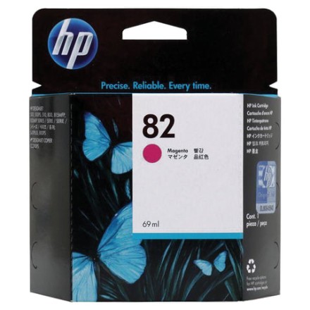 Картридж струйный для плоттера HP (C4912A) Designjet 510/CC800PS/ 815/820 и др., №82, пурпурный 