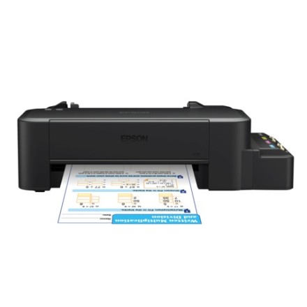 Принтер струйный EPSON L120, А4, 8,5 страниц/минуту (ч/б), 4,5 страниц/минуту (цв), C11CD76302 