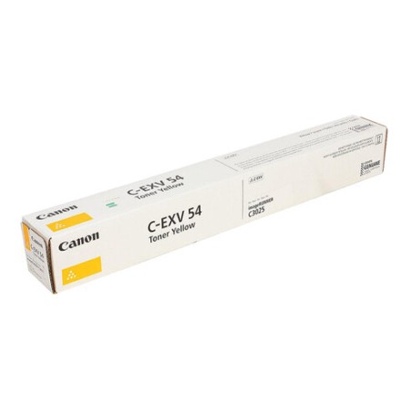 Тонер CANON (C-EXV54Y) C3025i, желтый, оригинальный, ресурс 8500 страниц, 1397C002 