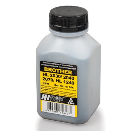 Тонер HI-BLACK для BROTHER HL-1240/2030/2040/2070, фасовка 90 г, 9802115 