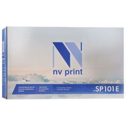 Тонер-картридж лазерный NV PRINT (NV-SP101E) для RICOH Aficio SP-100/100SF/100SU, ресурс 2000 страниц 