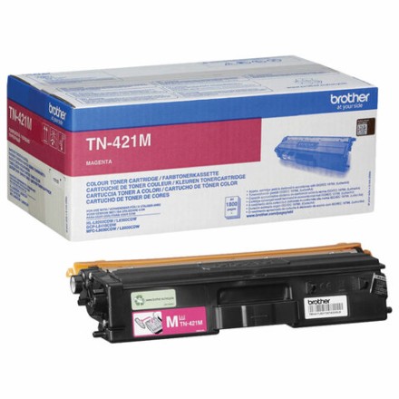 Картридж лазерный BROTHER (TN421M) HLL8260CDW/DCPL8410CDW/MFCL8690CDW, пурпурный, оригинальный, ресурс 1800 страниц 