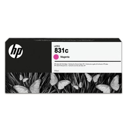 Картридж струйный для плоттера HP (CZ696A) Latex 310/330/360/370, №831c, пурпурный, 775 мл, оригинальный 