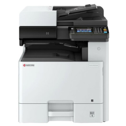 МФУ лазерное ЦВЕТНОЕ KYOCERA ECOSYS M8124cidn "4 в 1", А3, 24 страниц/мин, ДУПЛЕКС, АПД, сетевая карта, 1102P43NL0 