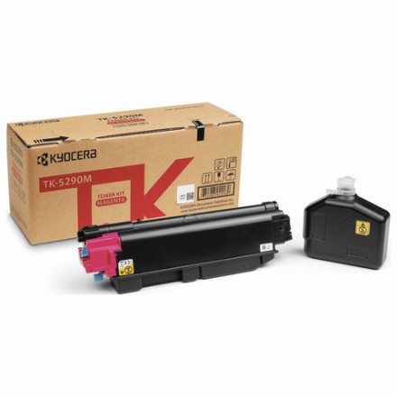 Тонер-картридж KYOCERA (TK-5290M) P7240cdn, пурпурный, ресурс 13000 страниц, оригинальный, 1T02TXBNL0 
