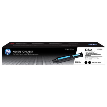 Заправочный комплект HP (W1103AD) Neverstop Laser 1000a/1000w/1200a/1200w,КОМПЛЕКТ 2 шт., оригинальный 