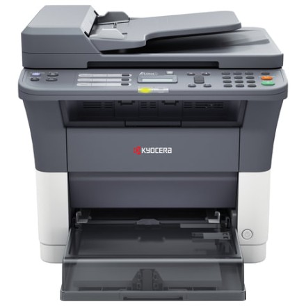 МФУ лазерное KYOCERA FS-1120MFP (принтер, копир, сканер, факс), А4, 20 стр./мин, 20000 стр./мес., АПД (без кабеля USB), 1102M53RU2 