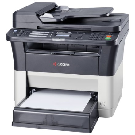 МФУ лазерное KYOCERA FS-1125MFP (принтер, копир, сканер, факс), А4, 25 стр./мин, 20000 стр./мес, ДУПЛЕКС, АПД, с/к (б/к USB), 1102M73RU2 