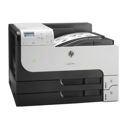 Принтер лазерный HP LaserJet Enterprise M712dn, А3, 41 страниц/мин, 100000 страниц/месяц, ДУПЛЕКС, сетевая карта (без кабеля USB), CF236A 