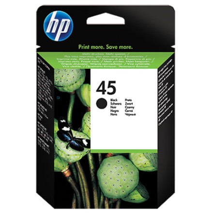 Картридж струйный HP (51645AE) Deskjet 850C/950C/1600C/6122, №45, черный, оригинальный 