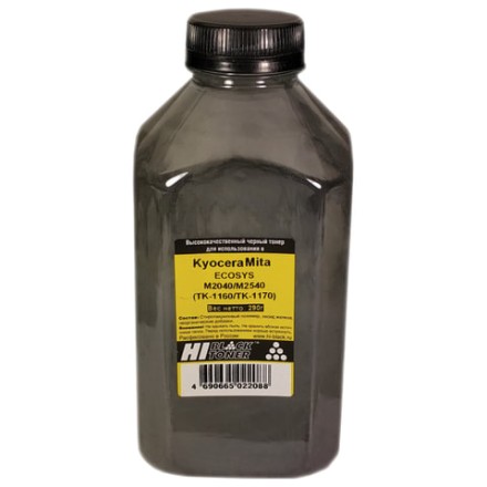 Тонер HI-BLACK для KYOCERA ECOSYS M2040/2540/2640, фасовка 290 г, 9912214900912 