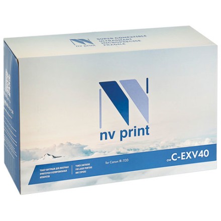 Тонер NV PRINT (NV-CEXV40) для CANON iR1133/ iR1133A/ iR1133IF, ресурс 6000 страниц, NV-CEXV40X 