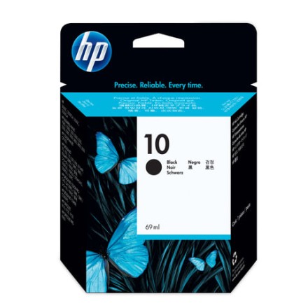 Картридж струйный HP (C4844A) Designjet 70/Officejet ProK850 и др., №10, черный, оригинальный 