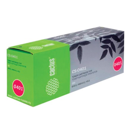Тонер-картридж CACTUS (CS-O401) для OKI B401/MB441/451, ресурс 1500 стр. 