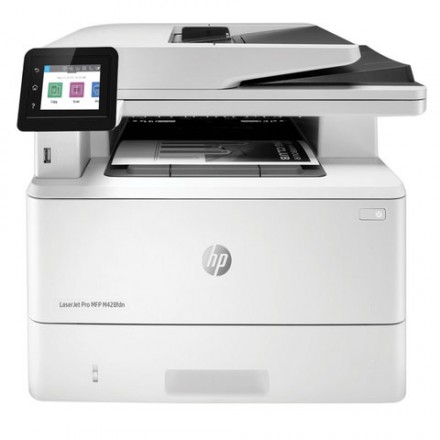 МФУ лазерное HP LaserJet Pro M428fdn "4 в 1", А4, 38 стр/мин, 80000 стр/мес, ДУПЛЕКС, ДАПД, сетевая карта, W1A32A 