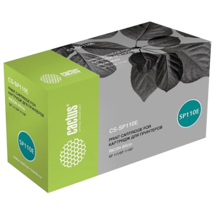 Картридж лазерный CACTUS (CS-SP110E) для RICOH SP 110E/SP 111/SP 111SU/SP 111SF, ресурс 2000 стр. 