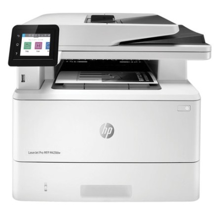 МФУ лазерное HP LaserJet Pro M428dw "3 в 1", А4 38 стр/мин, 80000 стр/мес, ДУПЛЕКС, АПД, Wi-Fi, сетевая карта, W1A31A 