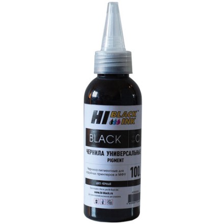 Чернила HI-BLACK для CANON (Тип C) универсальные, черные, 0,1 л, пигментные, 150701095U 