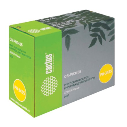 Картридж лазерный CACTUS (CS-PH3435) для XEROX Phaser 3435DN, ресурс 10000 стр. 