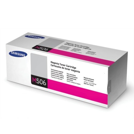 Картридж лазерный SAMSUNG (CLT-M506S) CLP-680/CLX-6260, оригинальный, пурпурный, ресурс 1500 стр. 