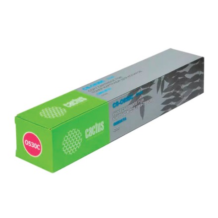Тонер-картридж CACTUS (CS-O301C) для OKI C301/321, голубой, ресурс 1500 стр. 
