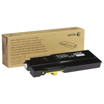 Картридж лазерный XEROX (106R03521) VersaLink C400/C405, желтый, ресурс 4800 стр., оригинальный 