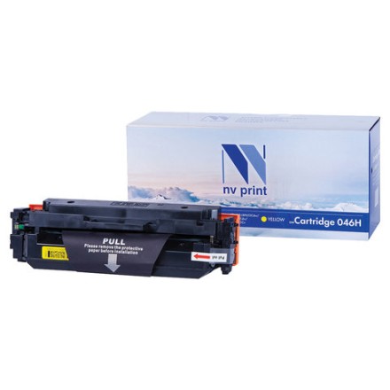 Картридж лазерный NV PRINT (NV-046HY) для CANON LBP653Cdw/654Cx/MF732Cdw, желтый, ресурс 5000 страниц 