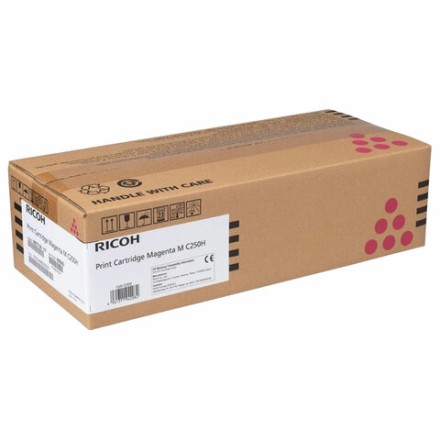 Картридж лазерный RICOH (M C250H) для P300W/MC250FWB, пурпурный, оригинальный, ресурс 6300 страниц, 408342 