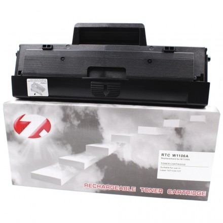Картридж для HP Laser 107/135 Т-к W1106A (106A) (1k) без чипа 7Q 