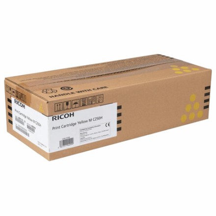 Картридж лазерный RICOH (M C250H) для P300W/MC250FWB, желтый, оригинальный, ресурс 6300 страниц, 408343 