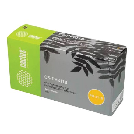 Картридж лазерный CACTUS (CS-PH3116) для XEROX Phaser 3116, ресурс 3000 стр. 