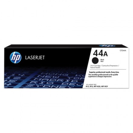 Картридж лазерный HP (CF244A) HP LaserJet Pro M28a/M28w/M15a/M15w, №44А, оригинальный, ресурс 1000 стр. 