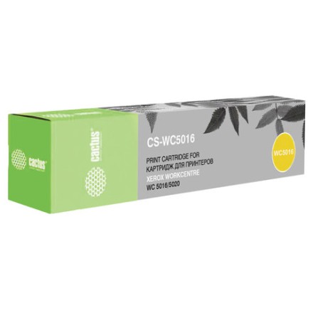 Тонер CACTUS (CS-WC5016) для XEROX WorkCentre 5016/5020, комплект 2 шт., ресурс 2х6300 стр., CS-WC5016AR 
