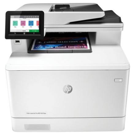 МФУ лазерное ЦВЕТНОЕ HP Color LaserJet Pro M479dw "3 в 1", А4, 27 с/мин, 50000 стр/мес, АПД, Wi-Fi, сетевая карта, W1A77A 