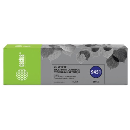 Картридж струйный CACTUS (CS-EPT9451) для Epson WF-C5290DW/C5790DW, черный 
