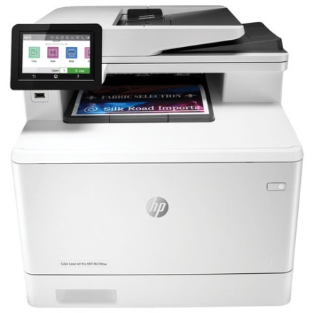 МФУ лазерное ЦВЕТНОЕ HP Color LaserJet Pro M479fnw "4 в 1", А4, 27 стр/мин, 50000 стр/мес, АПД, WiFi, сетевая карта, W1A78A 