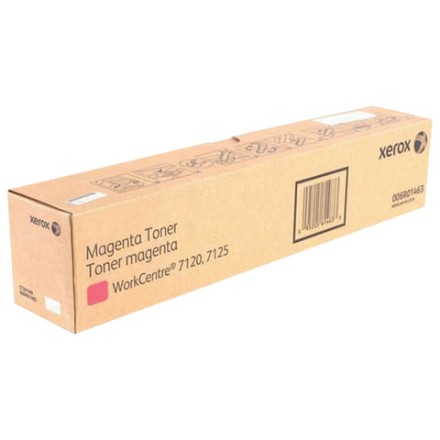 Тонер-картридж XEROX (006R01463) WC 7120/7125, пурпурный, оригинальный, ресурс 15000 страниц 