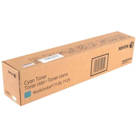 Тонер-картридж XEROX (006R01464) WC 7120/7125, голубой, оригинальный, ресурс 15000 страниц 