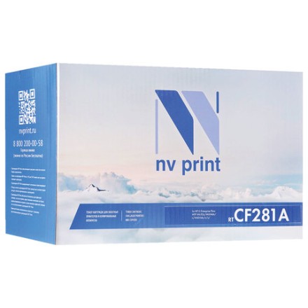 Картридж лазерный NV PRINT (NV-CF281A) для HP LJ M604dn/605dn/606dn, ресурс 10500 страниц 