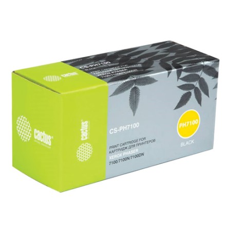 Тонер-картридж CACTUS (CS-PH7100) для XEROX Phaser 7100, черный, ресурс 5000 стр. 