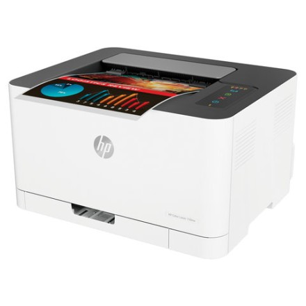 Принтер лазерный ЦВЕТНОЙ HP Color Laser 150nw, А4, 18 стр/мин, 20000 стр/мес, Wi-Fi, сетевая карта, 4ZB95A 