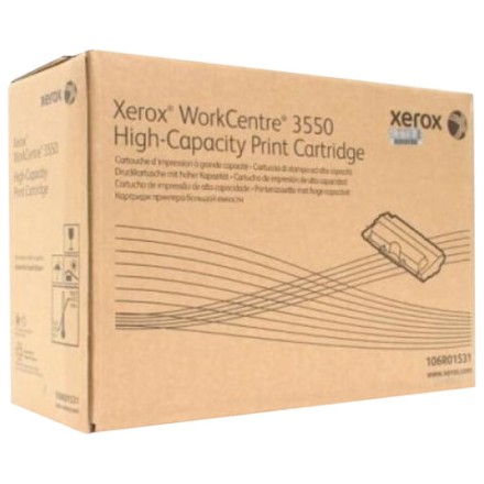Тонер-картридж XEROX (106R01531) WorkCentre 3550, оригинальный, ресурс 11000 стр. 