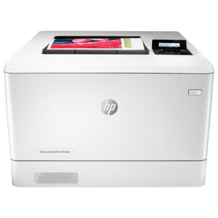 Принтер лазерный ЦВЕТНОЙ HP Color LaserJet Pro M454dn, А4, 27 стр/мин, 50000 стр/мес, ДУПЛЕКС, сетевая карта, W1Y44A 